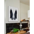 thumbnail image 5 of Parvez Michel Inc Parvez Taj - Black Wings Painting Print on White Wood, 5 of 5