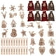 thumbnail image 3 of KAKOWELY 1 juego de bolsas para regalos navideños, bolsas portátiles para dulces, bolsas para hornear galletas, bolsas para galletas, 3 of 4