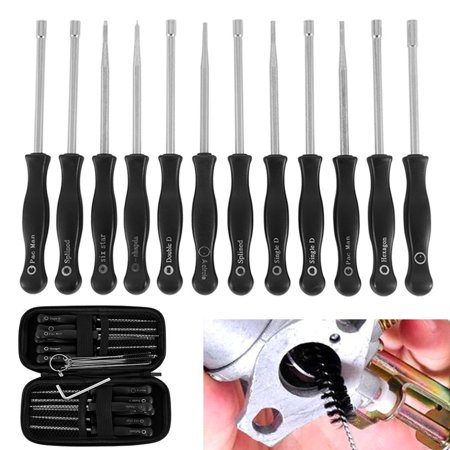 25-Pack Carburetor Adjustment Tool Kit Carburetor Screwdriver Set with ...