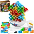 thumbnail image 1 of Juego de mesa Stacking Game Tetra de 70 piezas para niños y adultos, 1 of 7