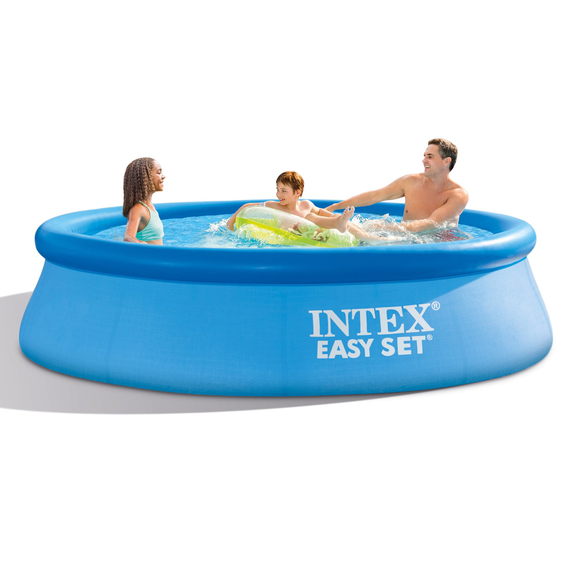 excentrisk skadedyr midt i intetsteds Intex: Easy Set 10' x 30" Inflatable Pool W/ Filter Pump - (28121EH) -  Includes Pump Filter, Hydro Aeration Technology, Outdoor/Backyard Family  Pool, Suitable For Ages 6+ - Walmart.com