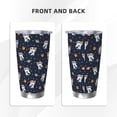 thumbnail image 3 of Fotbe Panda Astronaut Pattern 20 oz Tumbler Stainless Steel Vacuum Insulated Coffee Ice Cup Double Wall Travel Flask Leak-proof Coffee Cup-Without Straw, 3 of 8