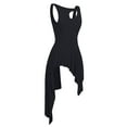 thumbnail image 7 of Alvivi Women Lyrical Dance Dress High Low Dancing Leotard Skirt Dancewear XS-XL, 7 of 7