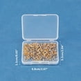 thumbnail image 5 of 300 Pieces U-Shaped Brass Links 2 Colors Easy Spin Spinner for Lure Making Fishing, 5 of 5