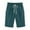 Blue1, variant on Bermuda Shorts for Women Elastic Waist Casual Wide Leg Shorts Cotton Linen Knee Length Shorts with Pockets