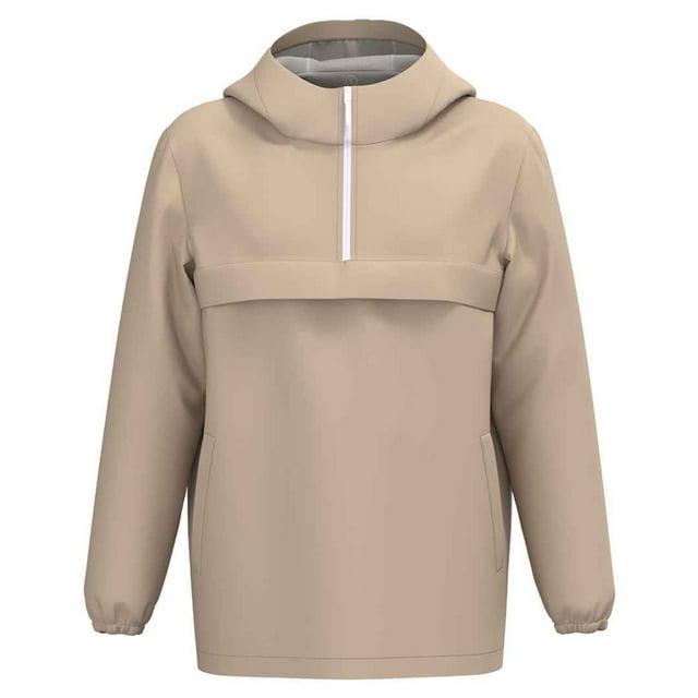 Native Spirit Adult Waterproof Quarter Zip Windbreaker