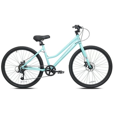 Kent Bicycles 27.5 in. Wanderer Women's Aluminum All-Terrain Bike, Light Blue