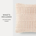 thumbnail image 6 of Chunky Knit Throw Pillow by Comfort Canopy, 6 of 11