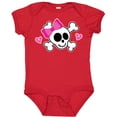 thumbnail image 3 of Inktastic Valentine Holiday Girls Skull Girls Baby Bodysuit, 3 of 5