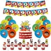 Ryans World Theme Birthday Party Supplies, Ryans World Theme Party Decorations Set include Latex Balloons, Happy Birthday Banner, Cake Topper for Ryans World Fans Birthday Party Decorations