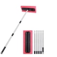 thumbnail image 4 of Snow Roof Rake Non-Scratch Protective Foam Scraper for Clearing Polyethylene Head with Telescoping Extension Pole, 4 of 5