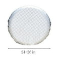 thumbnail image 3 of CNKOO Tire Covers For RV Wheel (4 Pack Silver)  Sun Protectors For Motorhome Boating Trailer Camper Van, 3 of 5