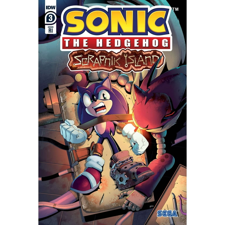 IDW Publishing Sonic The Hedgehog Scrapnik Island #3 (1:10 Incentive  Variant) 