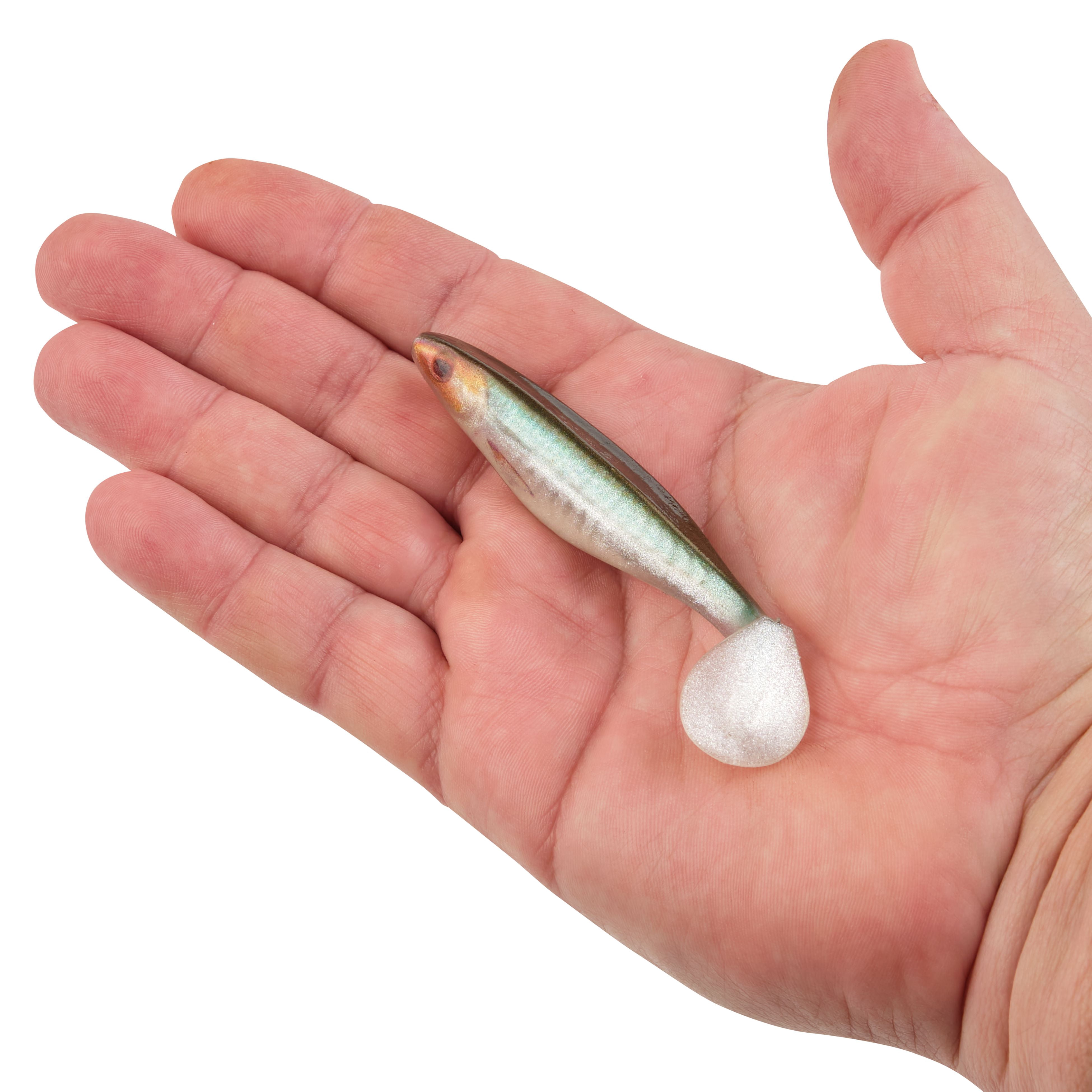 Berkley PowerBait The Champ Swimmer Fishing Soft Bait 3.8in HD Stealth Minnow