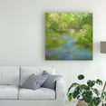 thumbnail image 3 of Trademark Fine Art 'Spring Lake Reflections' Canvas Art by Sheila Finch, 3 of 4