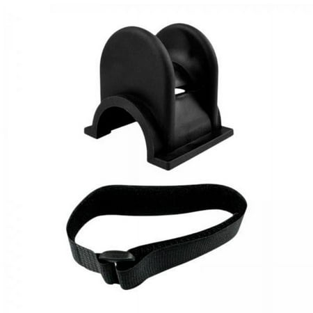 colaxi 4xFishing Rod Holder Small Pole Rest Clamp on for Saltwater Rowing Sea Fishing Black
