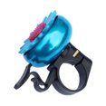thumbnail image 2 of Bike Small Bell Iron Plastic Flower Bicycle Bell Smart Decorative Cycling Ring Alarm, Blue, 2 of 8