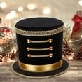 thumbnail image 6 of FVDPWYE Nutcracker Hat Halloween Adult Toy for Mardi Gras Holiday Fancy Dress Band Major Black, 6 of 8
