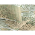 thumbnail image 3 of Ambesonne Vintage Quilted Bedspread Set 3 Pcs, Art Nouveau Retro Floral, Queen, Pistachio Green and Peach, 3 of 4