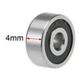 thumbnail image 3 of Uxcell Deep Groove Ball Bearings Double Sealed Chrome Steel ABEC3 Bearing 3x10x4mm, 3 of 4