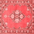 thumbnail image 1 of Ahgly Company Indoor Square Persian Red Traditional Area Rugs, 4' Square, 1 of 4