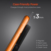 HyperGear 15-Watt PowerFold X-Ray 4-in-1 Foldable Wireless Charging Stand, 16046