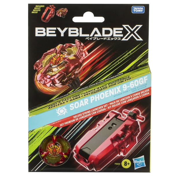Beyblade X Soar Phoenix Top Set with String Launcher - Walmart