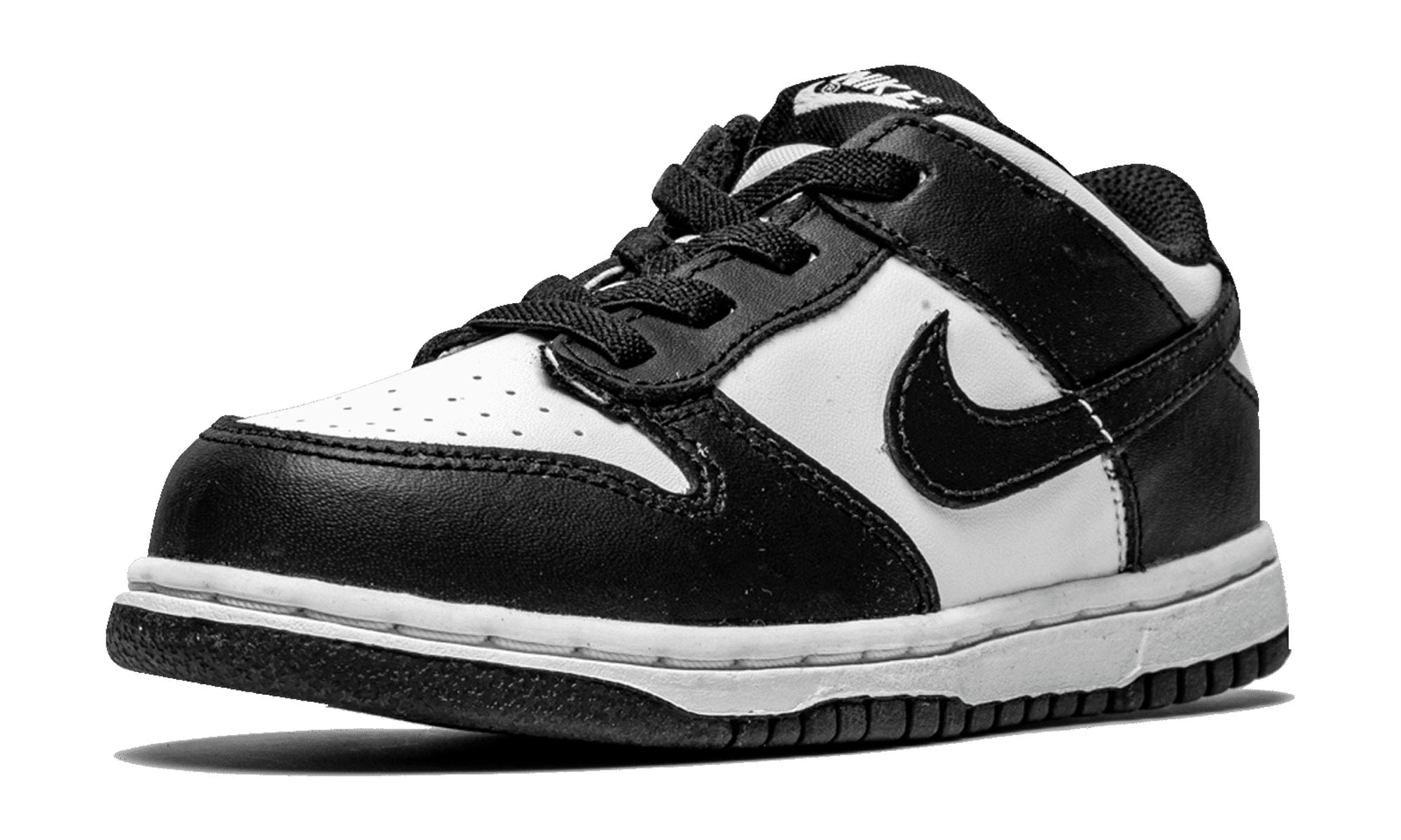 NIKE TODDLER Dunk Low TD "Panda - Black / White" CW1589 100 from Stadium Goods