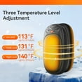 thumbnail image 5 of Rechargeable Hand Warmers by LivingSURE™, Set of 2, 5 of 9