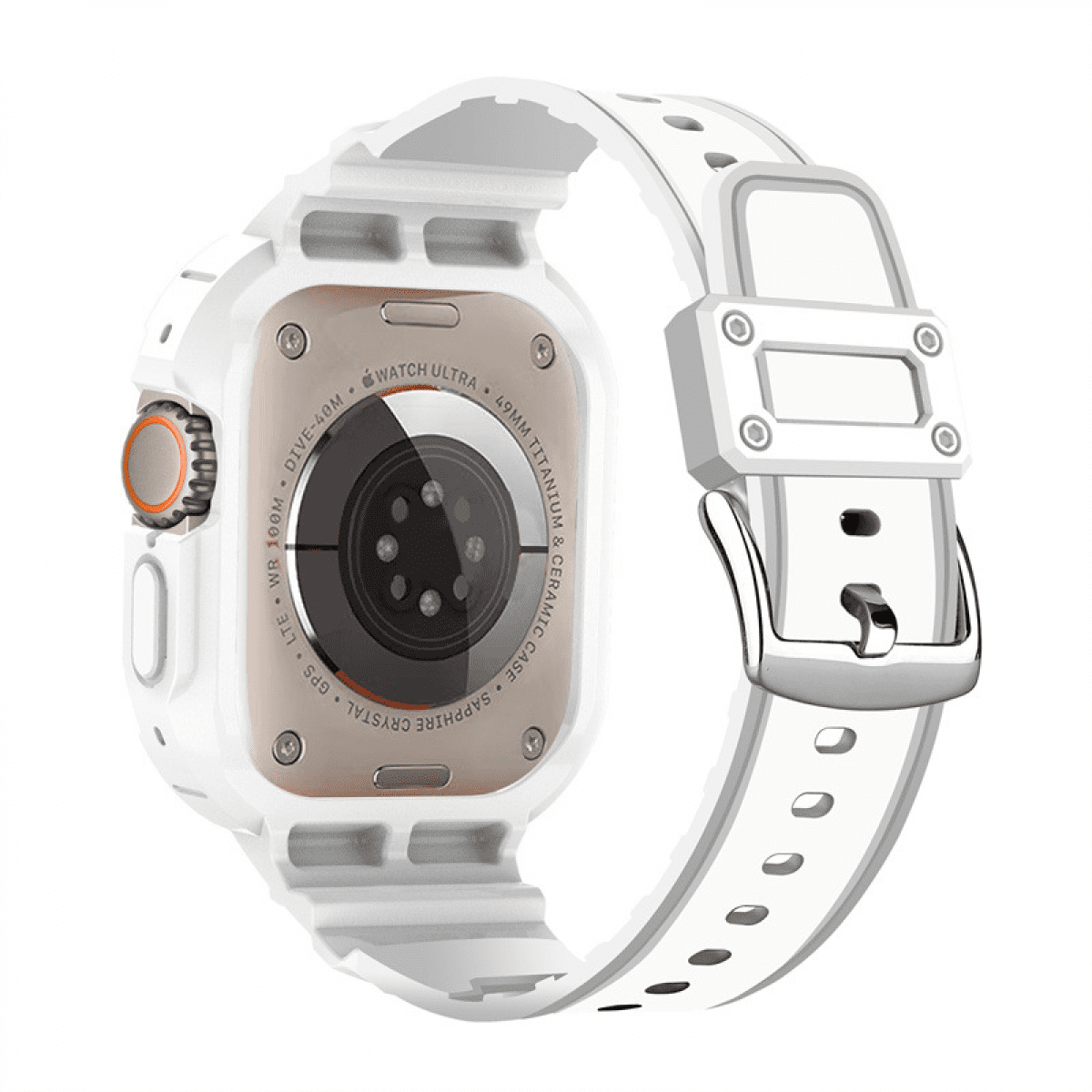 Apple watch bands with protective case hot sale