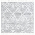 thumbnail image 2 of SAFAVIEH Chapel Rachelle Diamond Area Rug, Black/Ivory, 6'7" x 6'7" Square, 2 of 8