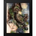 thumbnail image 2 of Moonlit Manor 19x24 Black Modern Framed Museum Art Print Titled - Sheena Pike Art And Illustration, 2 of 5