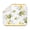 Floral Fre, variant on Baby Elephant and Mother Print Drying Mat Super Absorbent 3-Layer Construction Foldable Heat Resistant Kitchen Countertop Pad 18"x16"