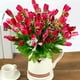 thumbnail image 4 of Farfi 1 Ramo 15 cabezas Flor artificial ecológica Falso Falso Silida Falso Tulip Bud Plant para la fiesta de boda Decoración del hogar Farfi 15771, 4 of 6