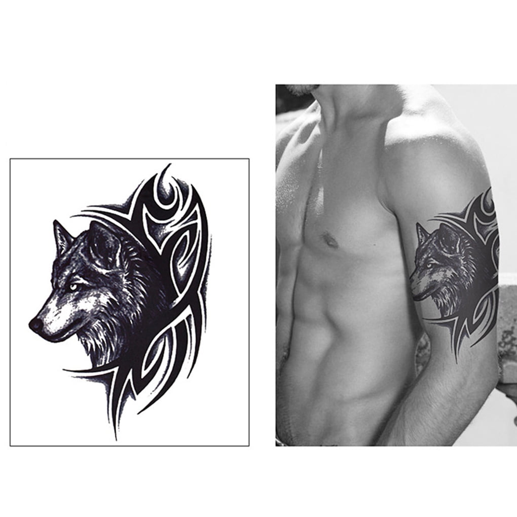 water color wolf tattoo by ed weston by inkaholick on DeviantArt