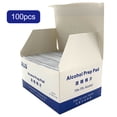 thumbnail image 4 of Lingettes Humides Jetables 100 Pcs 6x6cm Portables pour Nettoyage Extérieur, 4 of 8