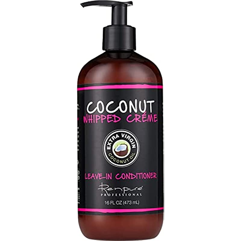 RENPURE Coconut Whipped Creme LeaveIn Conditioner, Basic, Fragrance