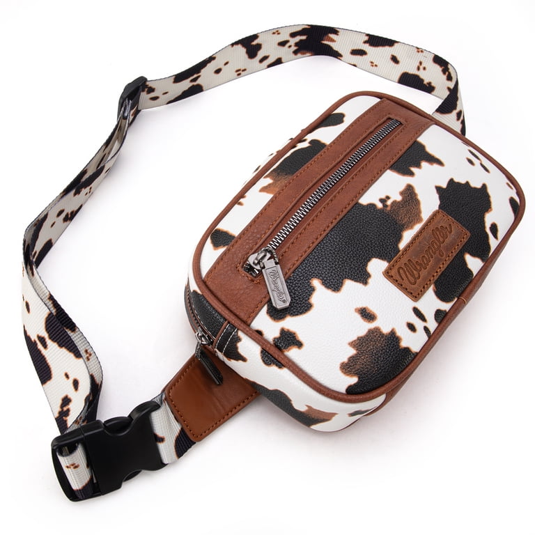 Wrangler Waist Pack for Women Cow Print Fanny Pack Men display picture 3