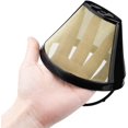 thumbnail image 3 of 2 Pieces Reusable Coffee Filters, Coffee Filter Mesh, Permanent Reusable Coffee Filter, Stainless Steel Permanent Reusable Fine Net With Handle For Most Coffee Makers (Gold), 3 of 5