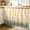 Beige/Green, variant on Abstract Floral Stem Cabinet Curtains for Kitchen 28"Wx51"L, Vintage Traditional Beige Green Symmetrical Under Sink Skirt Magic Tape Short Curtain Decorative Privacy Panel for Pantry Cabinet Opening