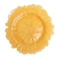 thumbnail image 4 of Koyal Wholesale 13'' Flora Glass Charger Plate (Set of 4), 4 of 7