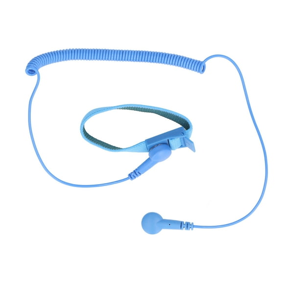 Cleanroom Adjustable Anti Static Wrist Strap, ESD Grounding Wrist Band with Ground Wire for Sensitive Electronic Equipment