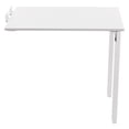 thumbnail image 6 of White Wall Mounted Folding Table Wood Folding Dining Table Folding Table, 6 of 21