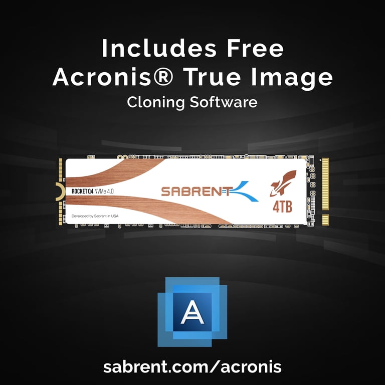Sabrent Rocket Q4 SB-RKTQ4-HTSS-4TB 4 TB Solid State Drive, M.2