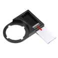 thumbnail image 4 of Uxcell Tablero de aviso con botón pulsador de plástico de 22 mm de diámetro negro, paquete de 10, 4 of 5