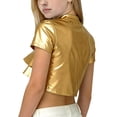 thumbnail image 3 of Disfraces de Niños Niños Primavera Y Verano Festival de Color Sólido Carnaval Fiesta Performance Cuello Redondo Camiseta Top para Niños Disfraz de Niño Pequeño, 3 of 6