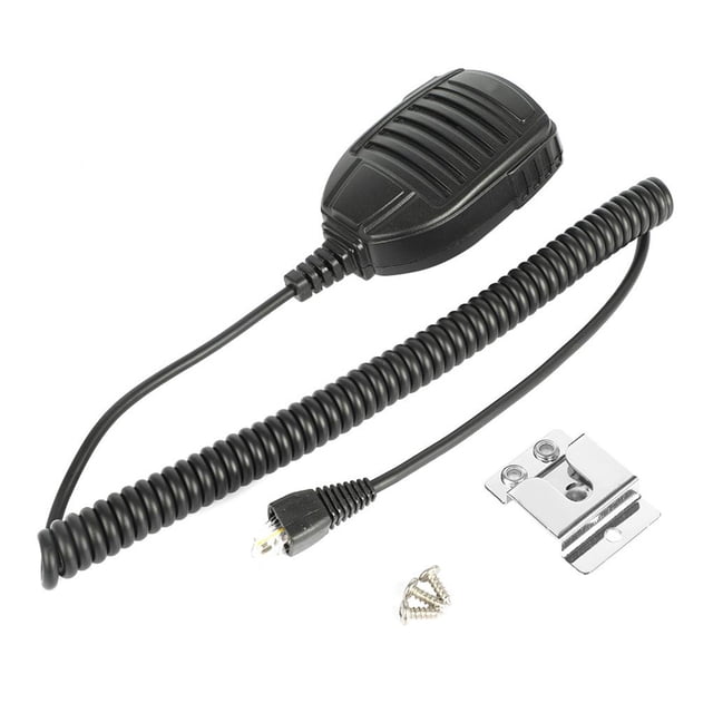 Walkie Micrófono Hombro Micrófono Altavoz Remoto Altavoz De Radio Bidireccional 67A8J Eigraketly VI007016-00
