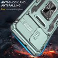 thumbnail image 4 of Allytech For Samsung Galaxy A42 5G Rugged Case,Shockproof 180° Rotating Magnetic Car Kickstand Holder Hybrid Dual Layer Full-Body Cover.For Samsung Galaxy A42 5G,Darkgreen, 4 of 7