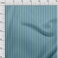 thumbnail image 3 of oneOone Velvet Medium Blue Fabric Stripes Dress Material Fabric Print Fabric By The Yard 58 Inch Wide, 3 of 7