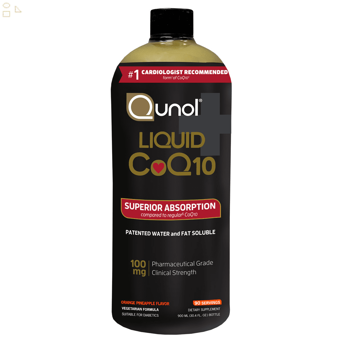 Qunol Liquid Coq10 100 Mg., 30.4 Ounces Offer ToGo